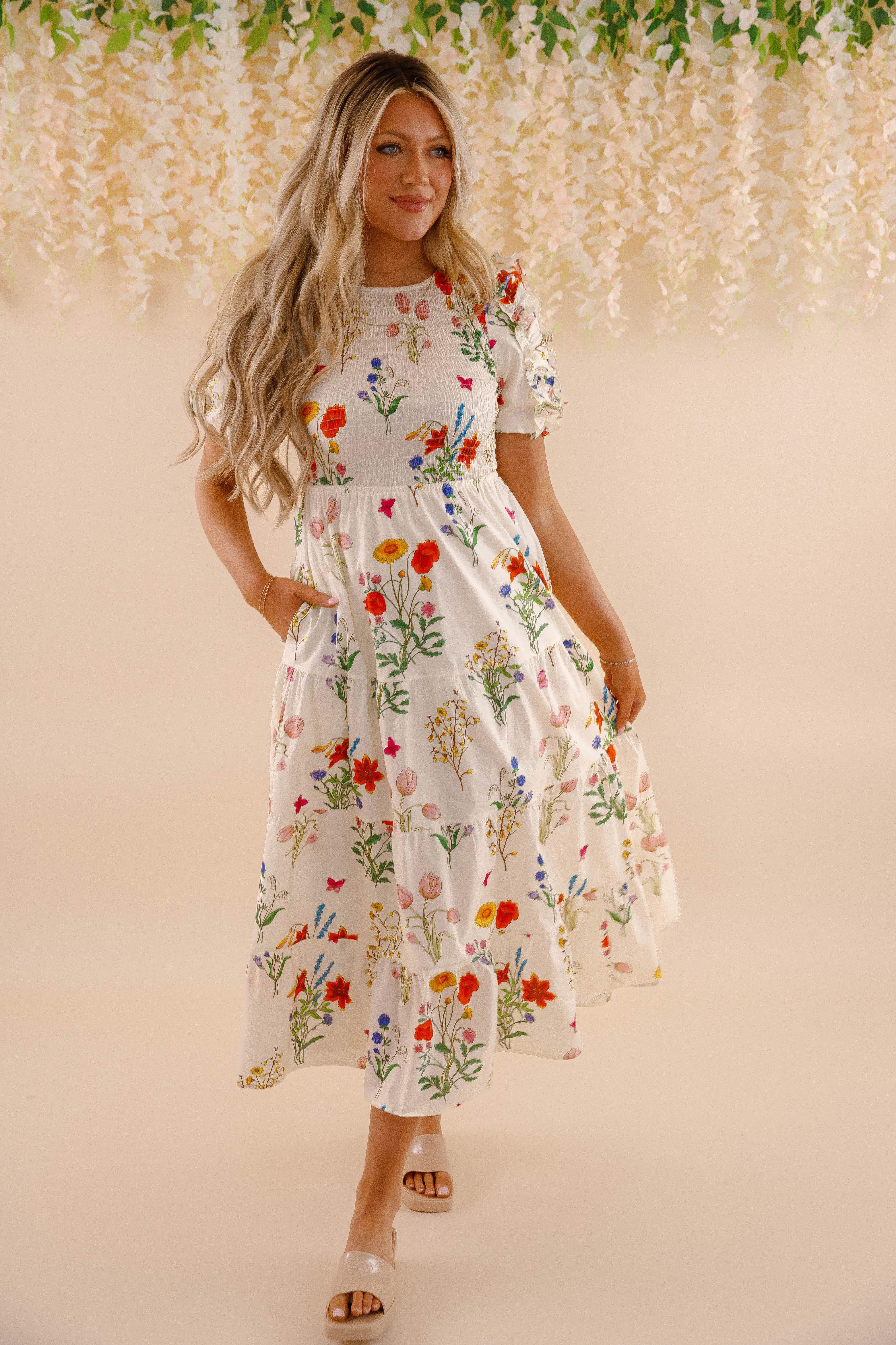 Light Drape RESTOCK: My Own Experience Midi Dress