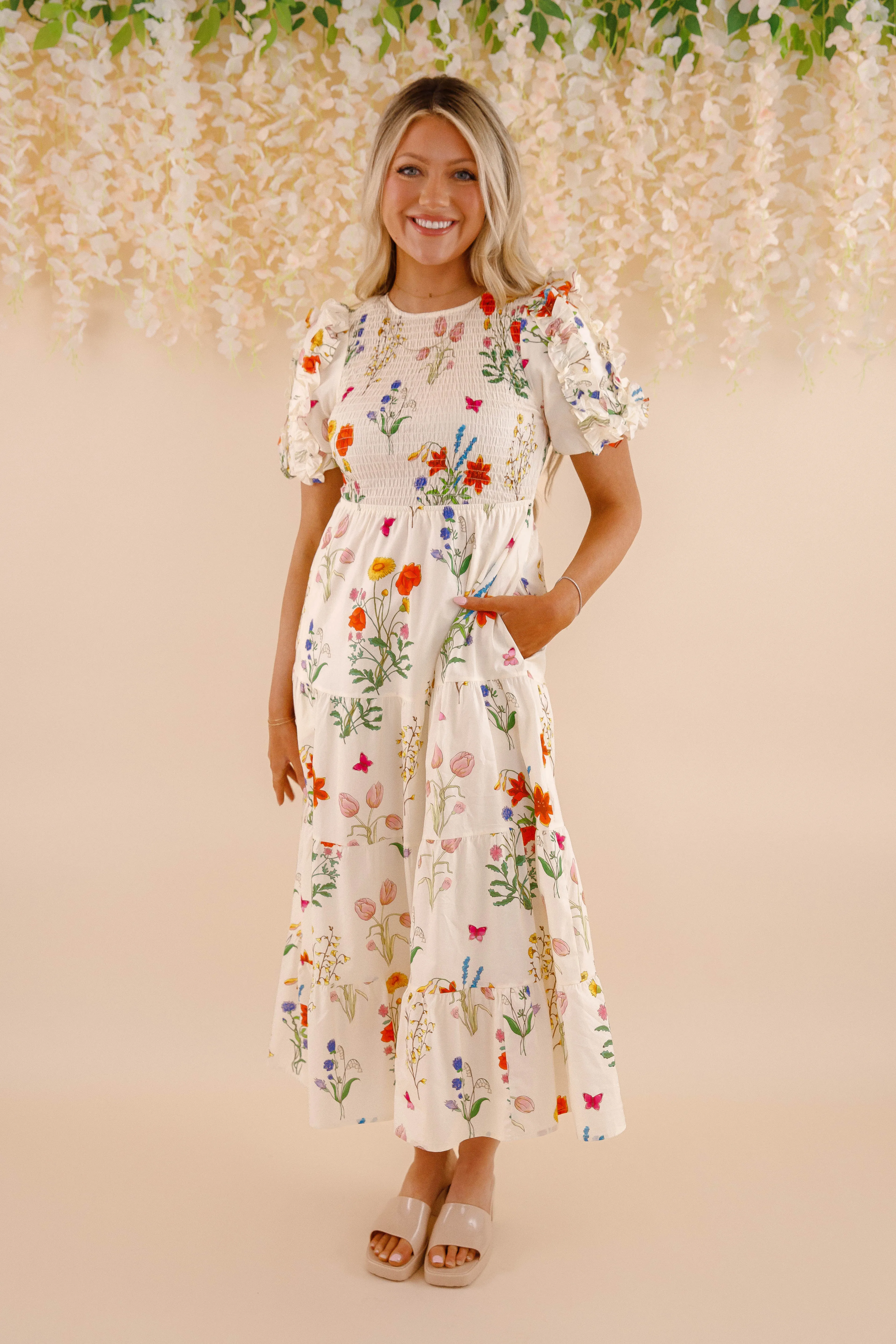 Maximalist-Trend Silky Surface RESTOCK: My Own Experience Midi Dress