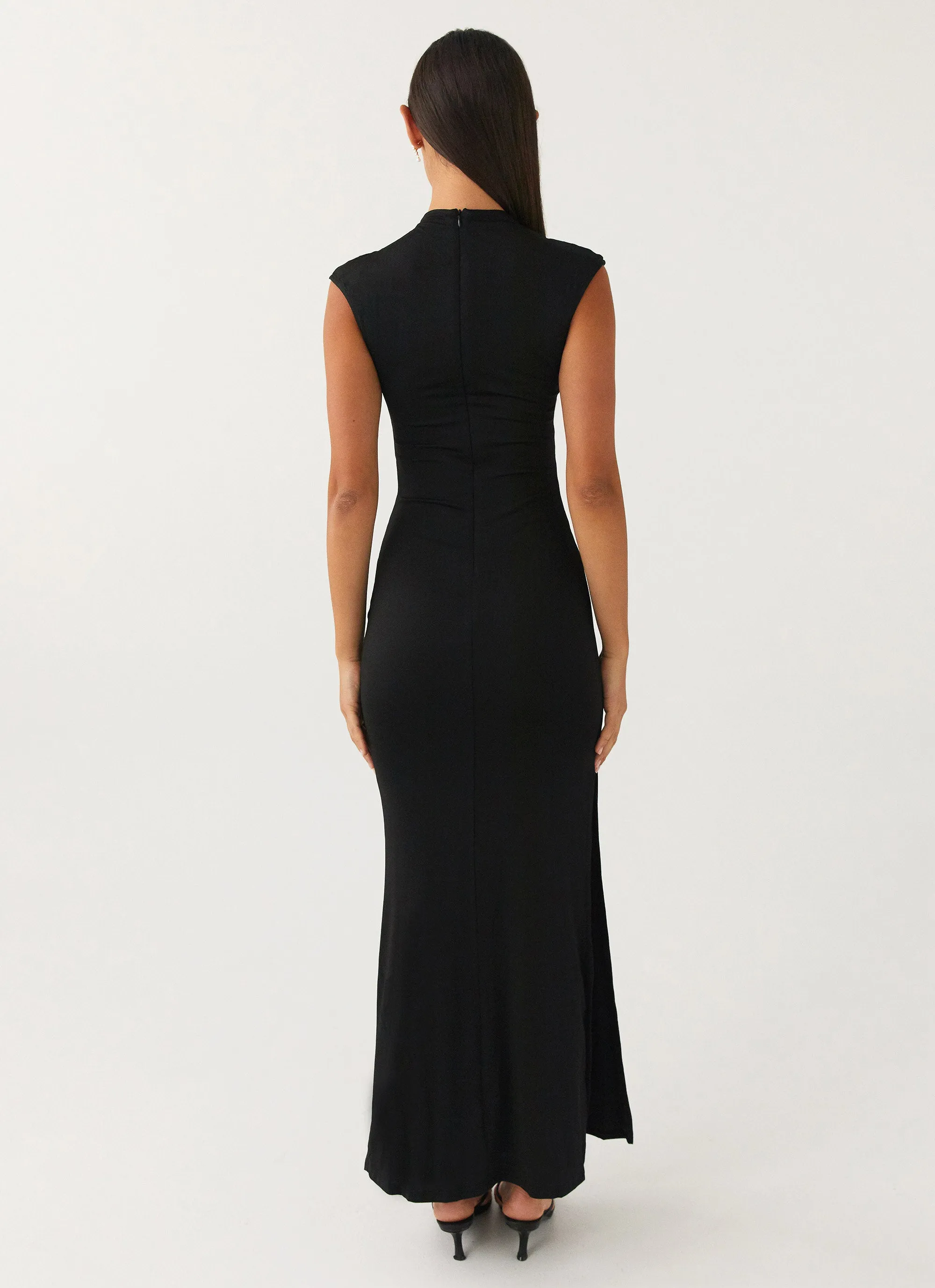 Soft and Light Special Affair Maxi Dress - Black