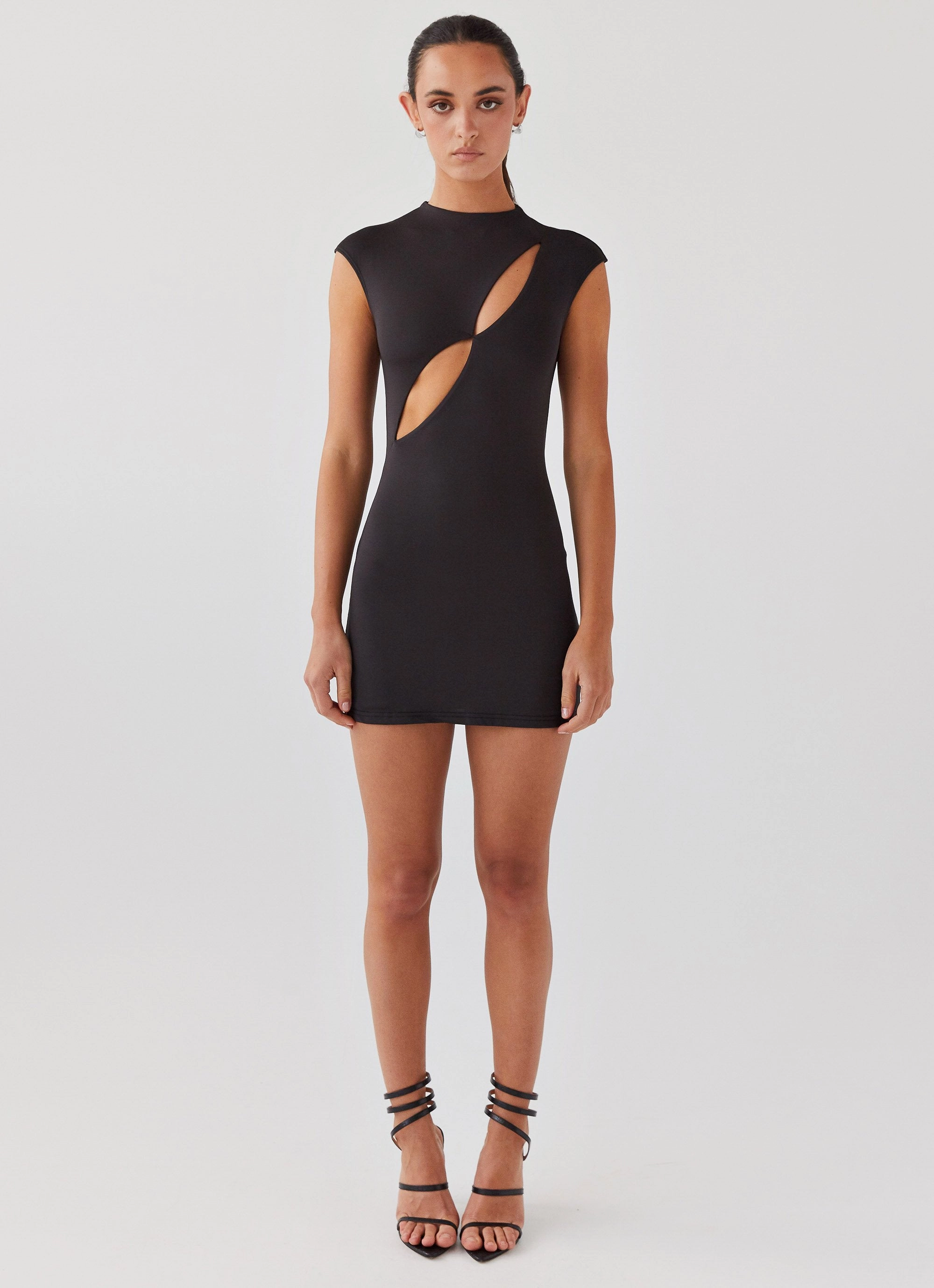Sophisticated Fit Bright Feel Special Affair Mini Dress - Black