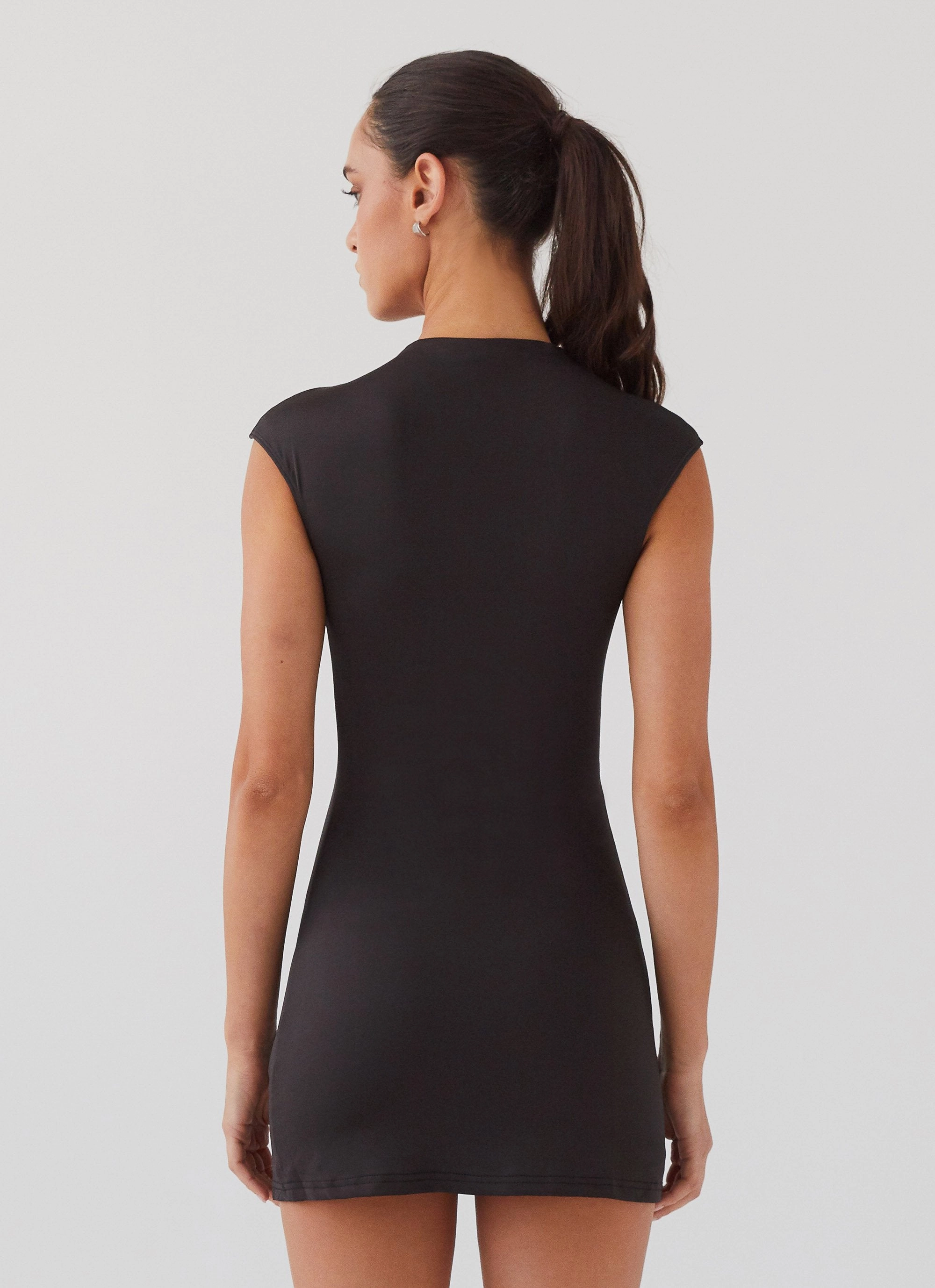 Weekend Casual Special Affair Mini Dress - Black