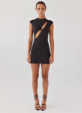 Sophisticated Fit Bright Feel Special Affair Mini Dress - Black