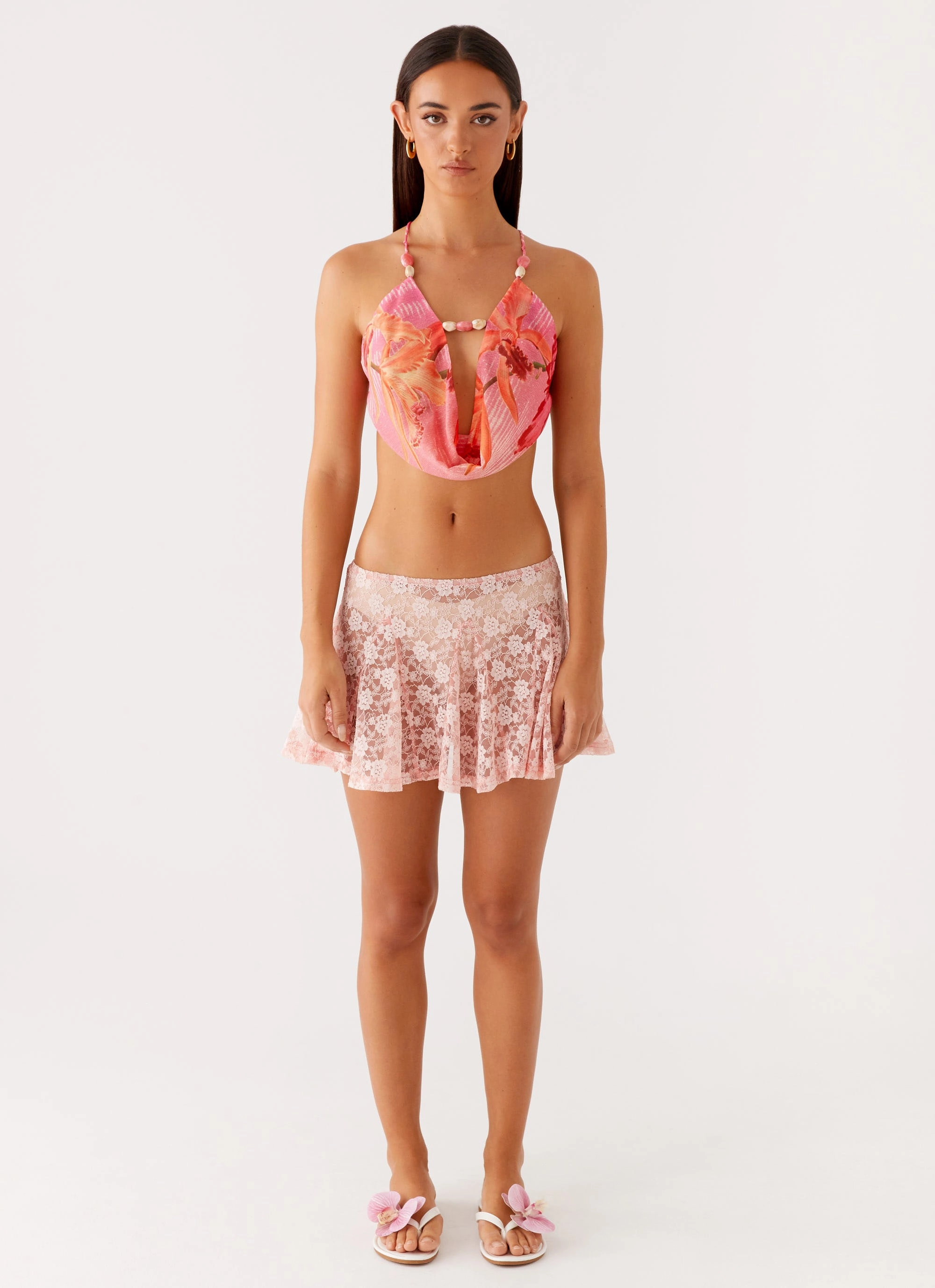 Conrad Mini Skirt - Pink Moisture wicking SecureCargoPockets