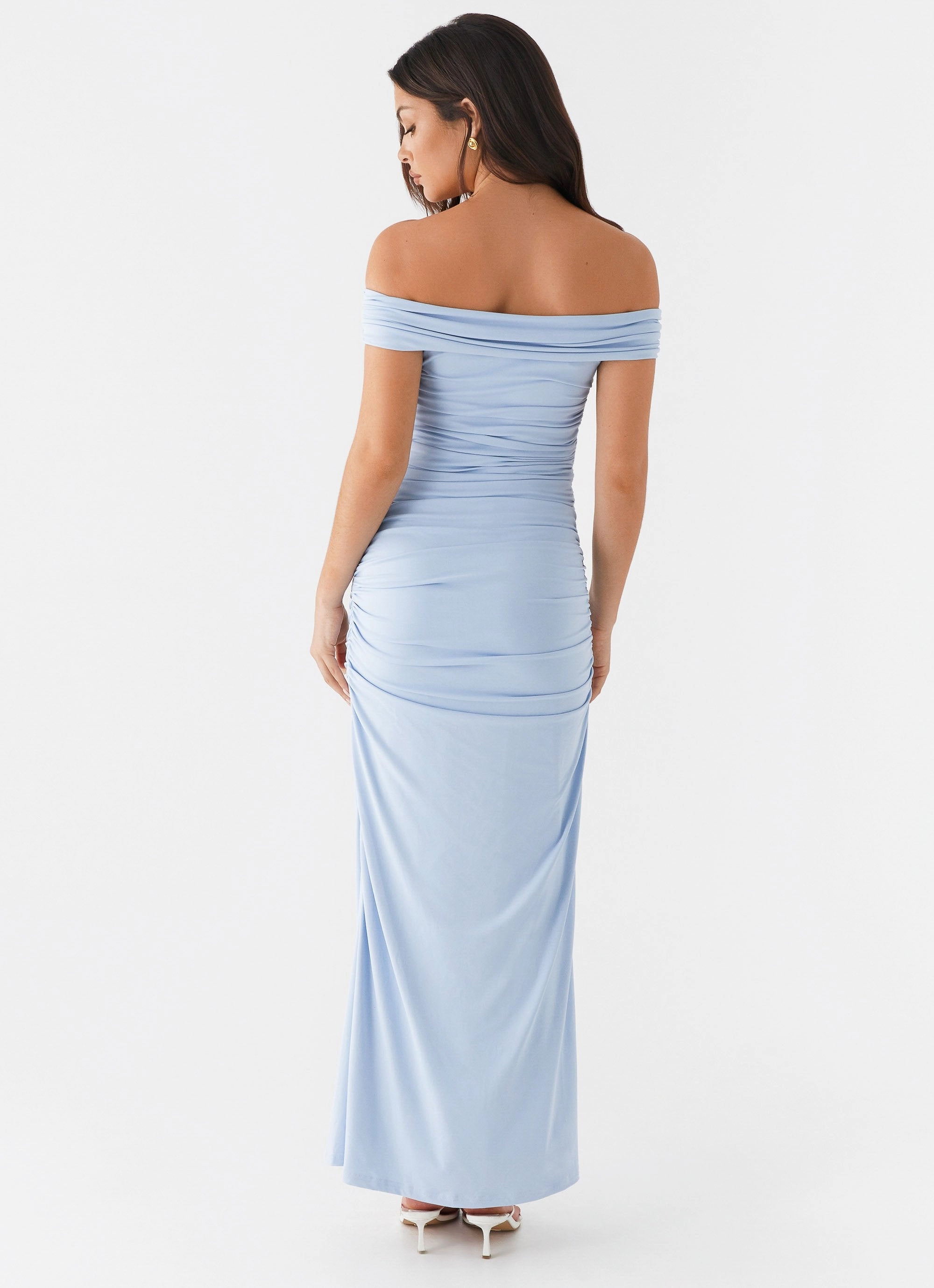 Majorly Maxi Dress - Blue Classic Grace Trendy Vibes