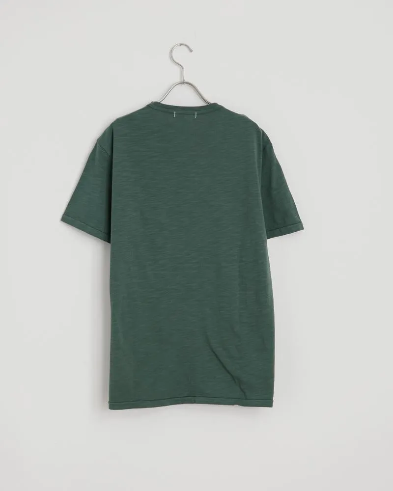 Standard Slub Cotton Tee in Faded Spruce