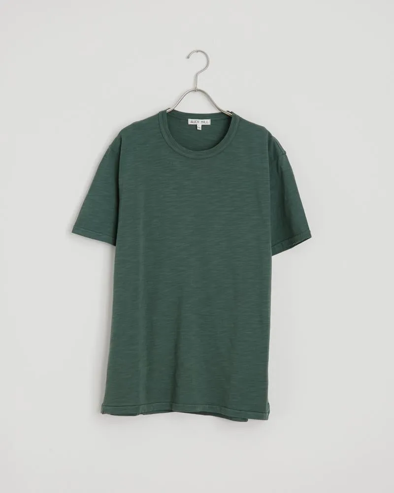 Standard Slub Cotton Tee in Faded Spruce
