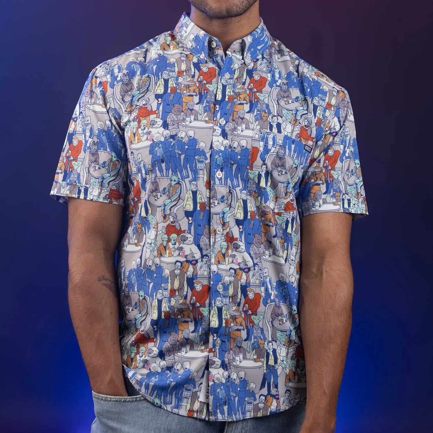Star Wars "Cantina " – KUNUFLEX Short Sleeve Shirt