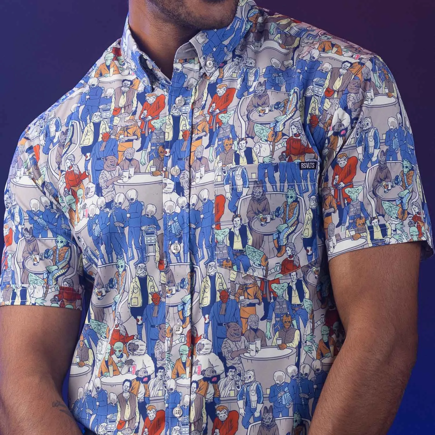 Star Wars "Cantina " – KUNUFLEX Short Sleeve Shirt