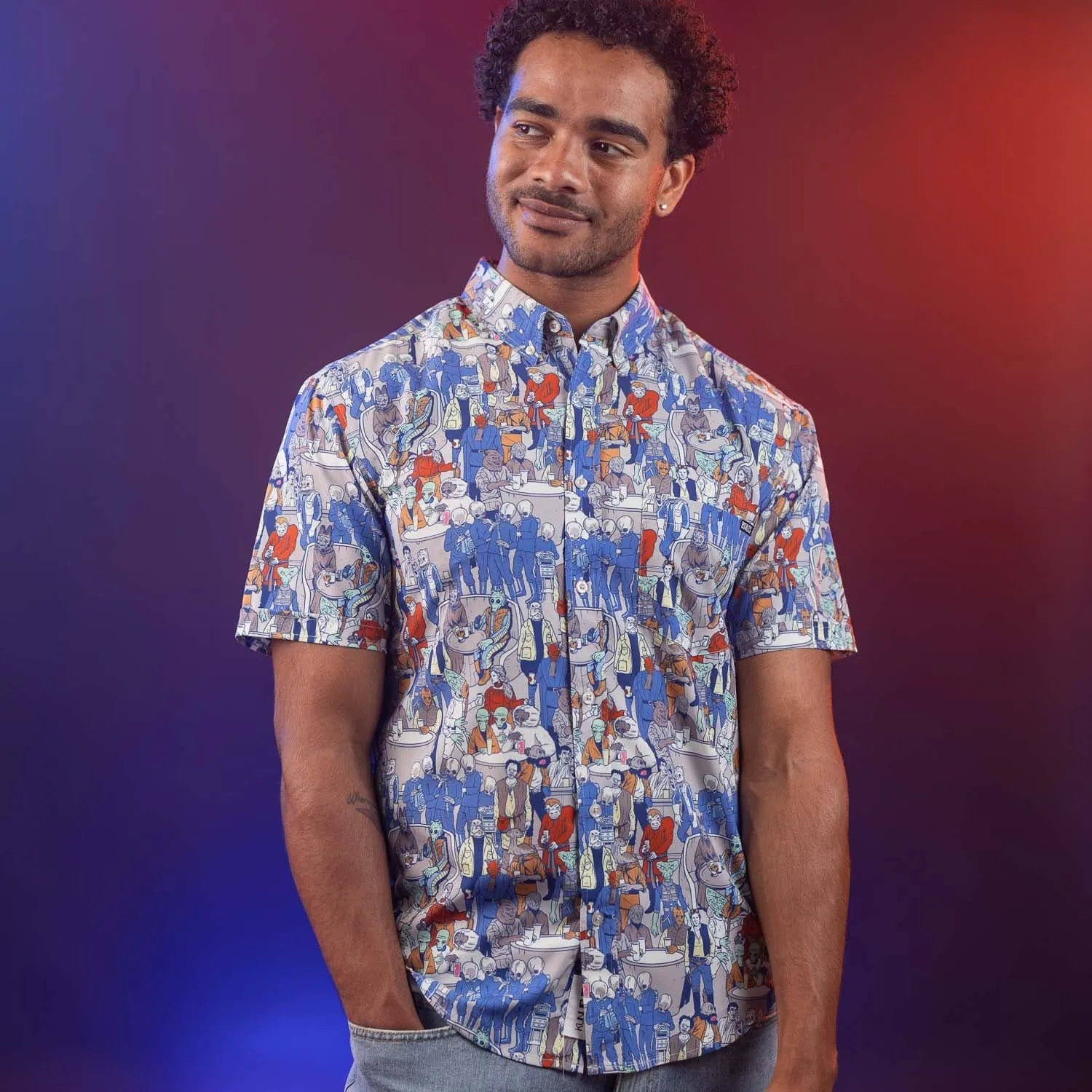 Star Wars "Cantina " – KUNUFLEX Short Sleeve Shirt