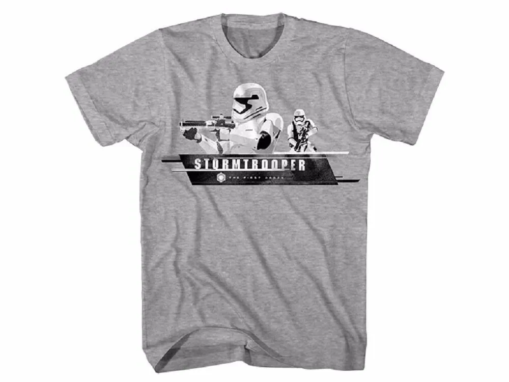 Star Wars The Force Awakens First Order Stormtrooper Adult T-Shirt