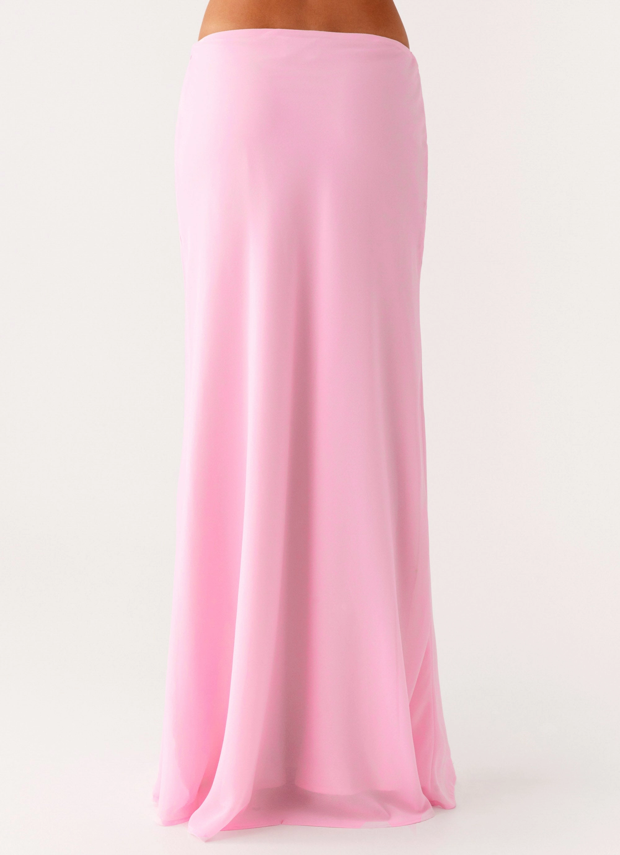 Star Girl Maxi Skirt - Baby Pink Adjustable Belt Loops AntiStaticLining