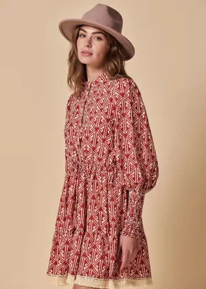 Social Ease Flowy Texture The Shirt The Brooke Dress