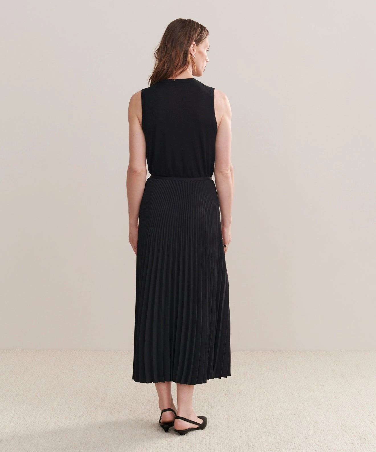 Comfort Design Pleated Skirt