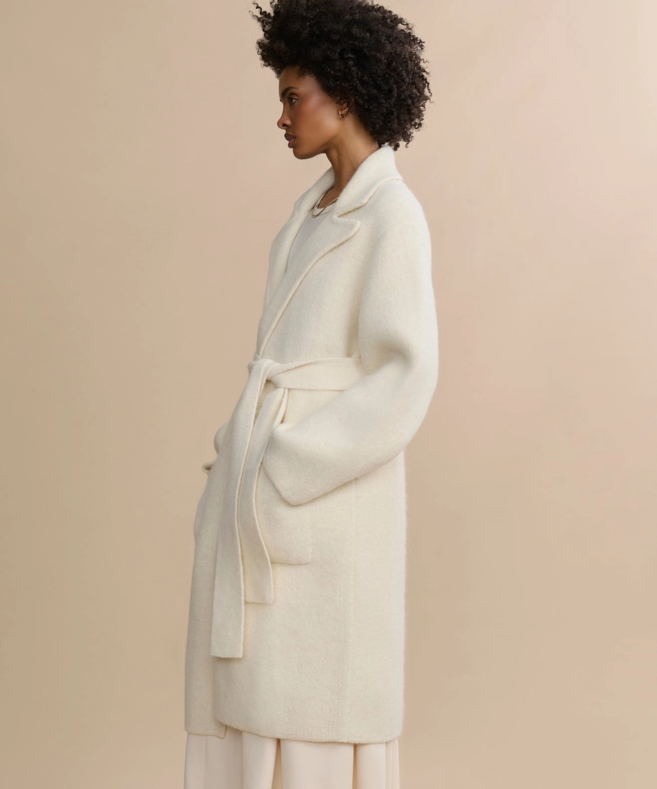 UltraQuietMaterial Jessica Sweater Coat