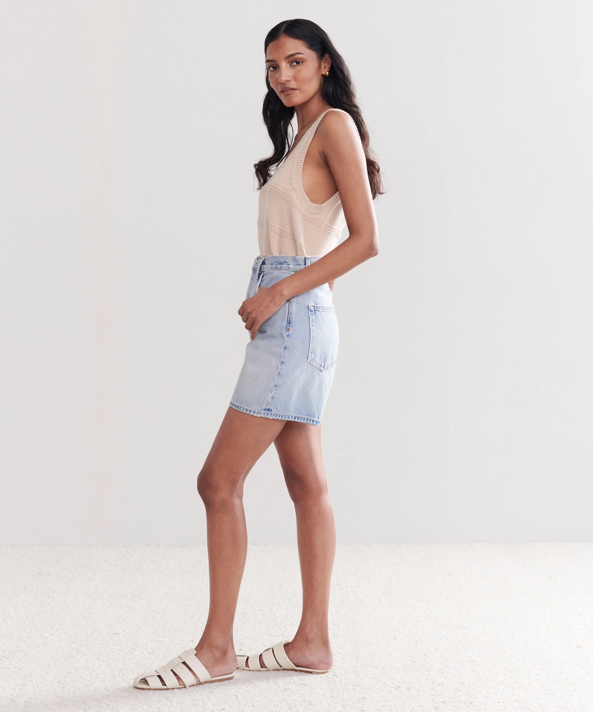 Stella Short Lightweight Fabric