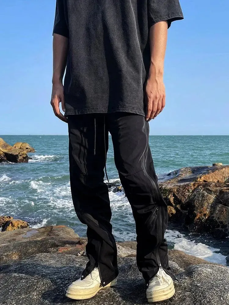 Straight-leg Cargo Sweatpants