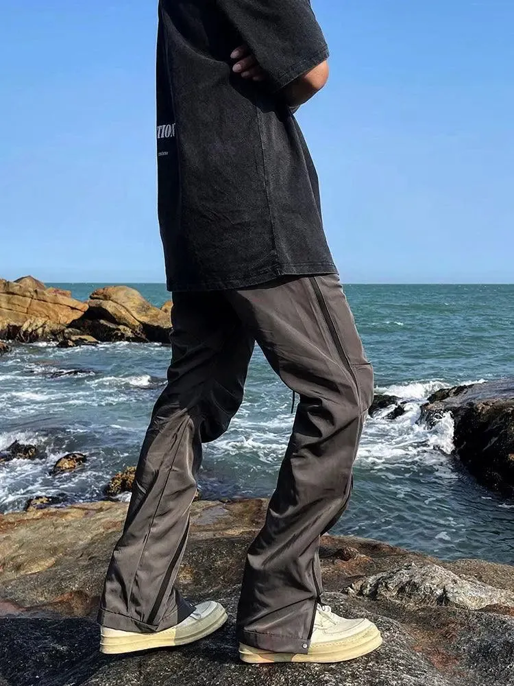 Straight-leg Cargo Sweatpants
