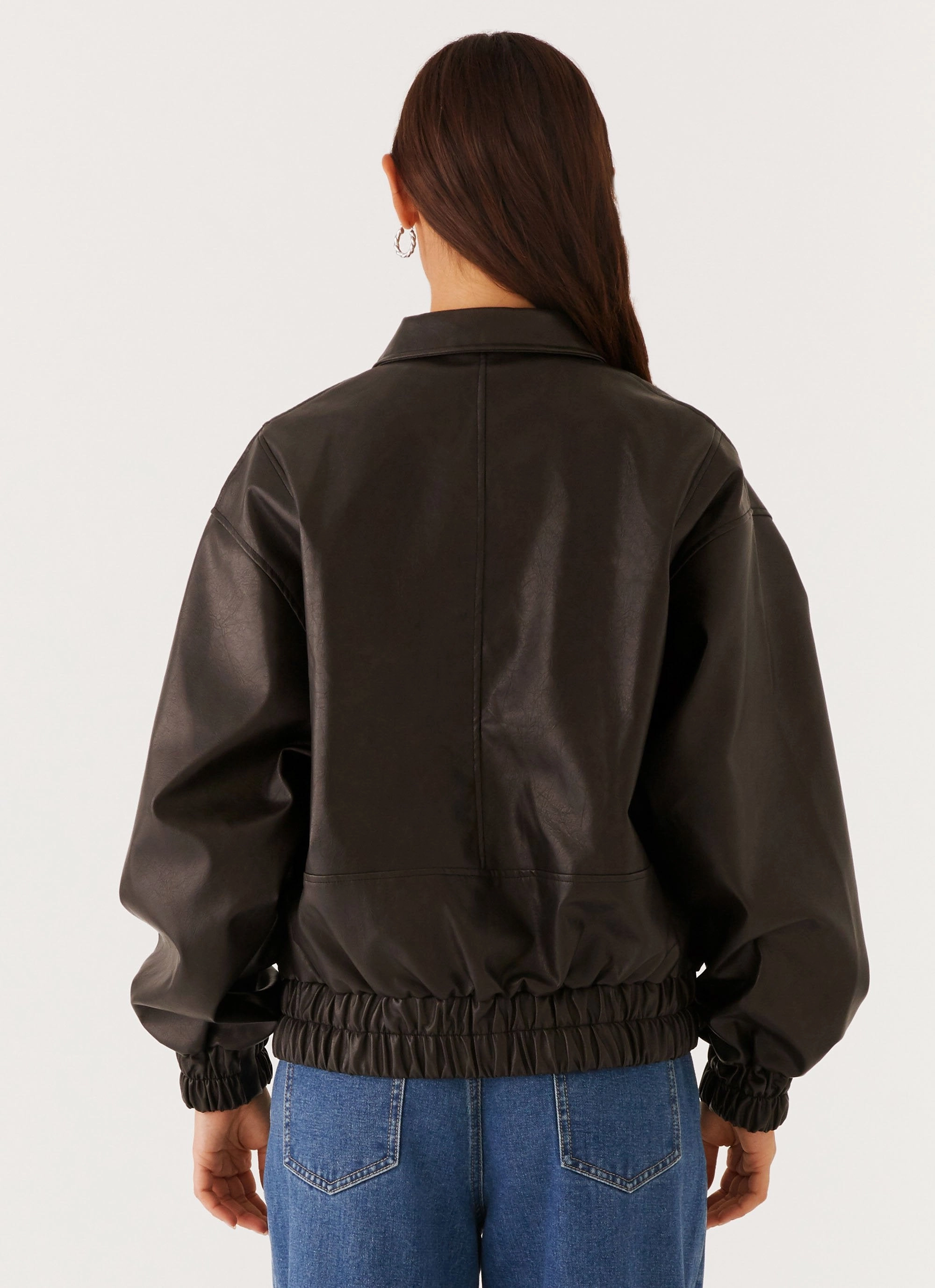Heat Retention Layer Seam Sealed Technology Holland Bomber Jacket - Black