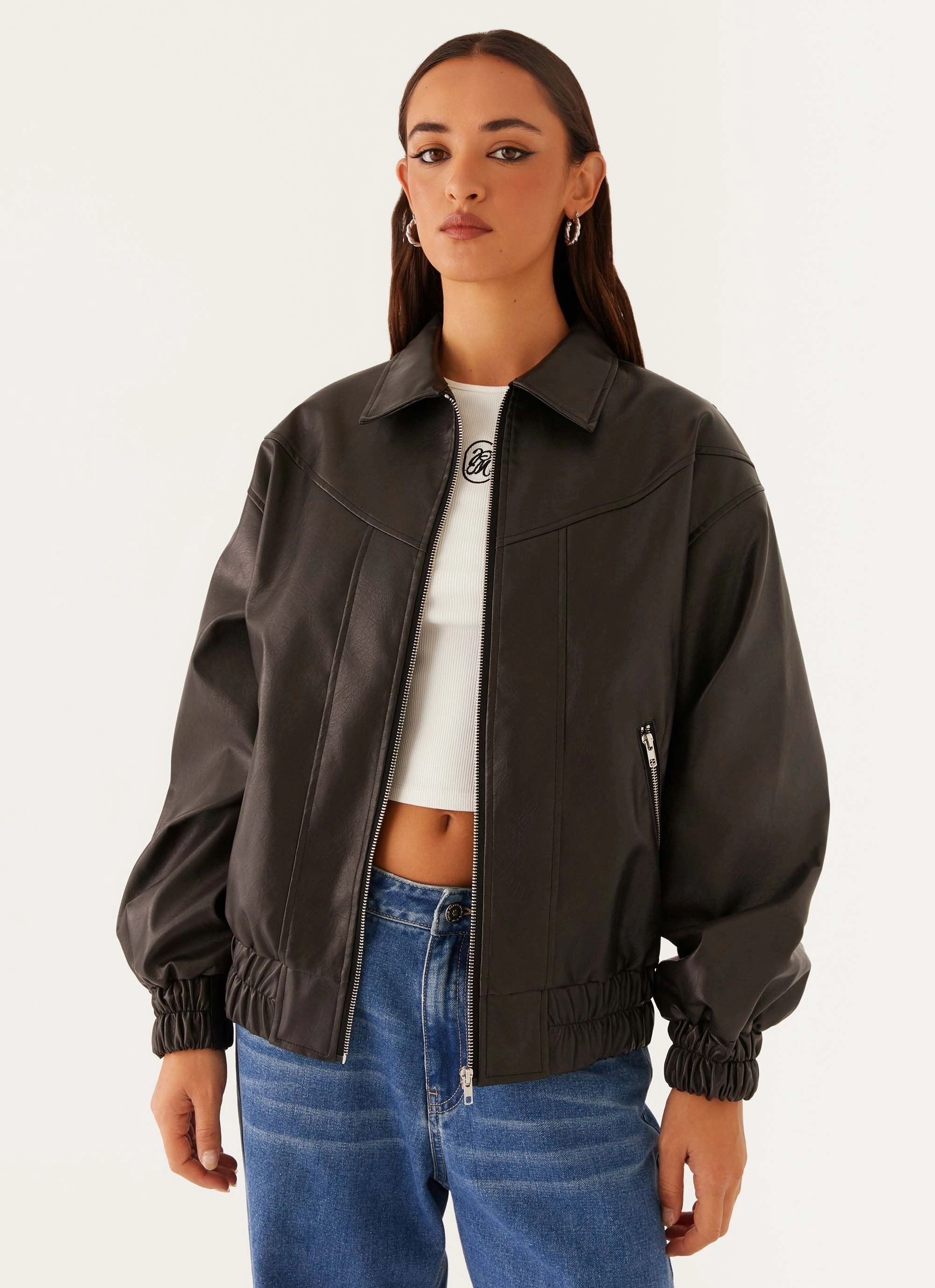 Packable Feature Hypoallergenic Lining Holland Bomber Jacket - Black