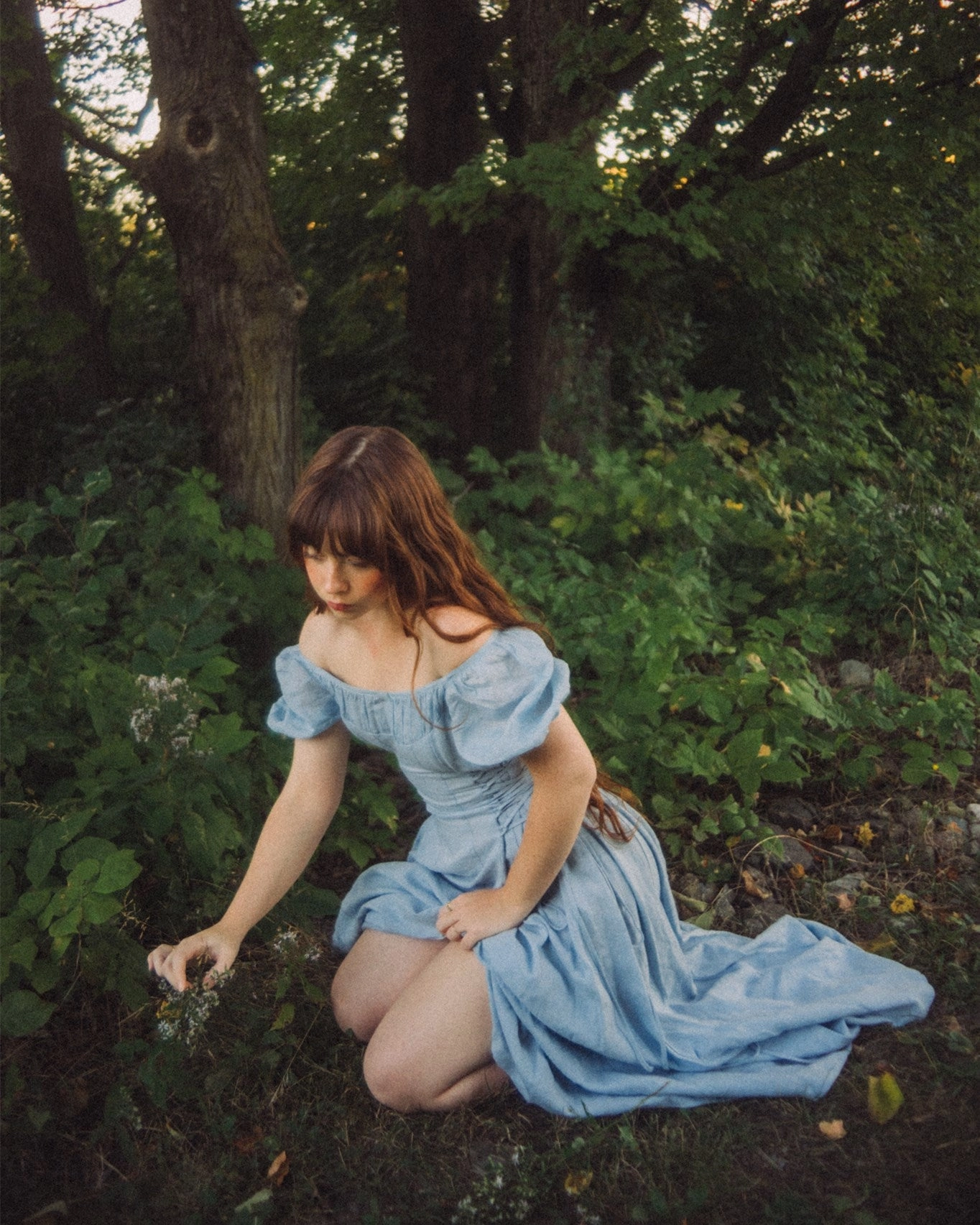 Breathable wear Versatile Wearable YLANG 18 | Cinderella Linen Dress