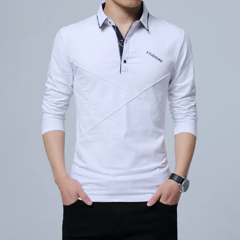Stripe Designer Long T-Shirt for Men