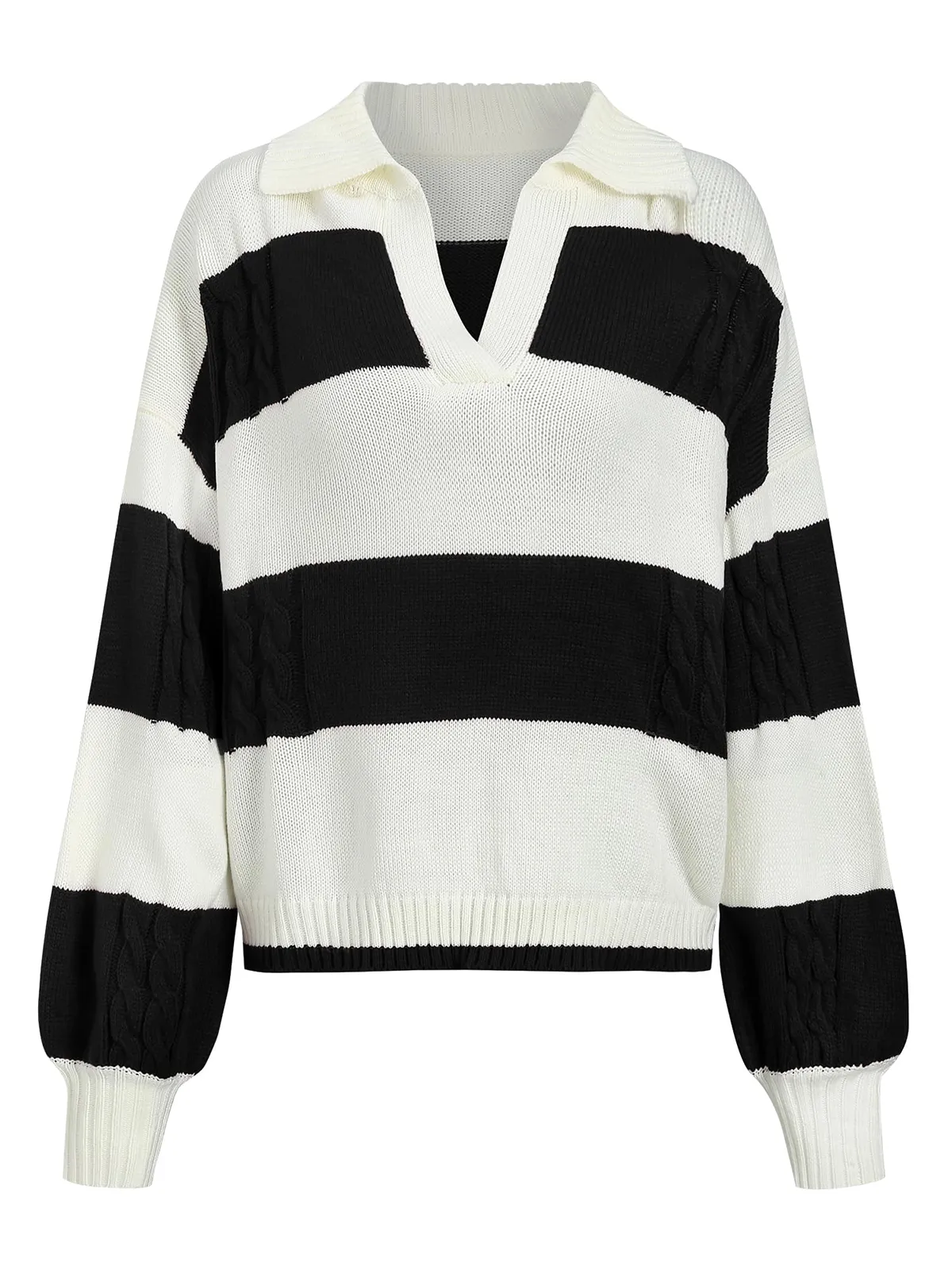 Striped Long-Sleeve Jumper