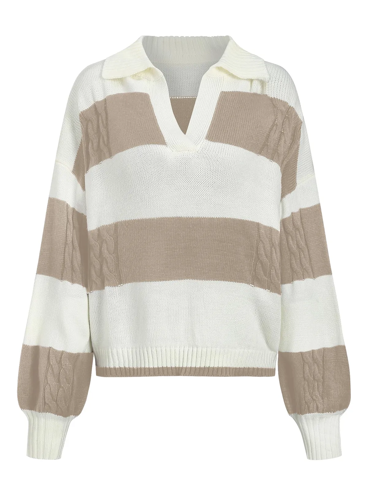 Striped Long-Sleeve Jumper