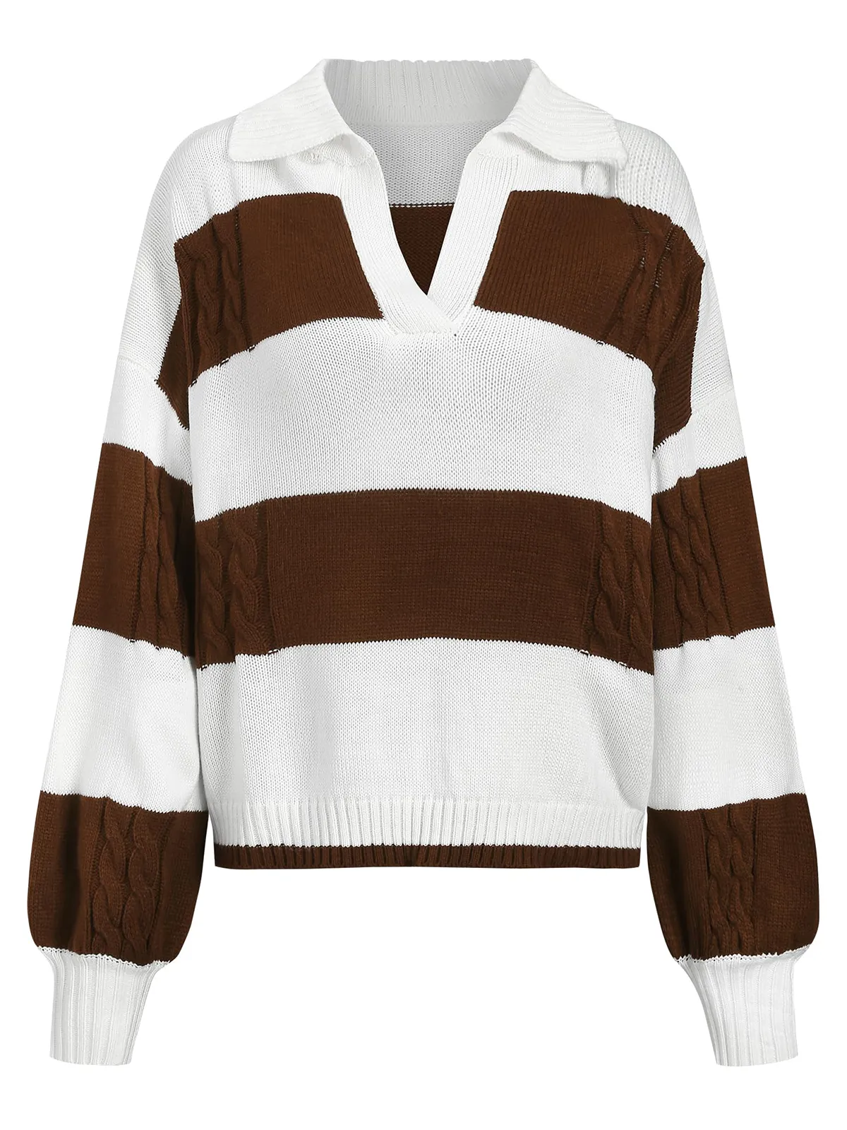 Striped Long-Sleeve Jumper