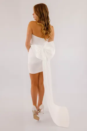 Sleek Texture Elegant brunch outfit Glamour Shot Mini Dress