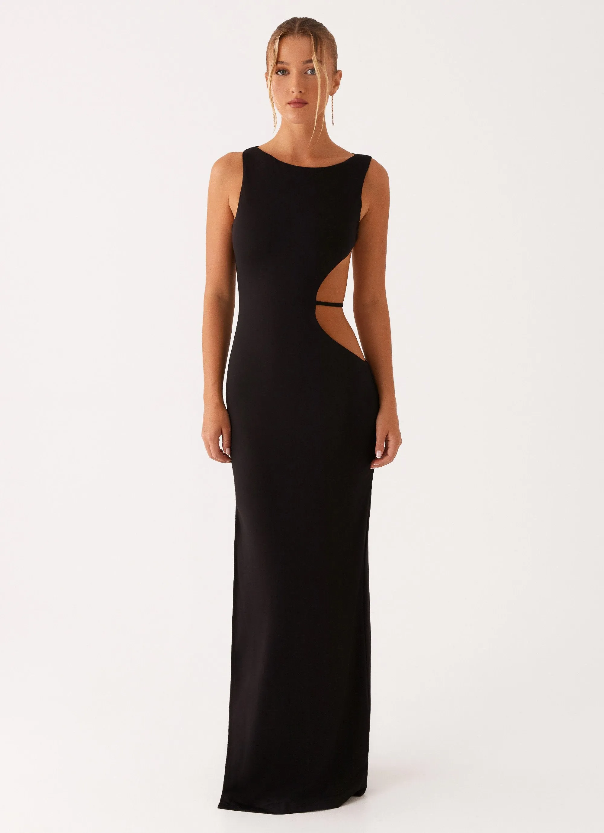 Sutton Maxi Dress - Black Work Ready Easy Layers