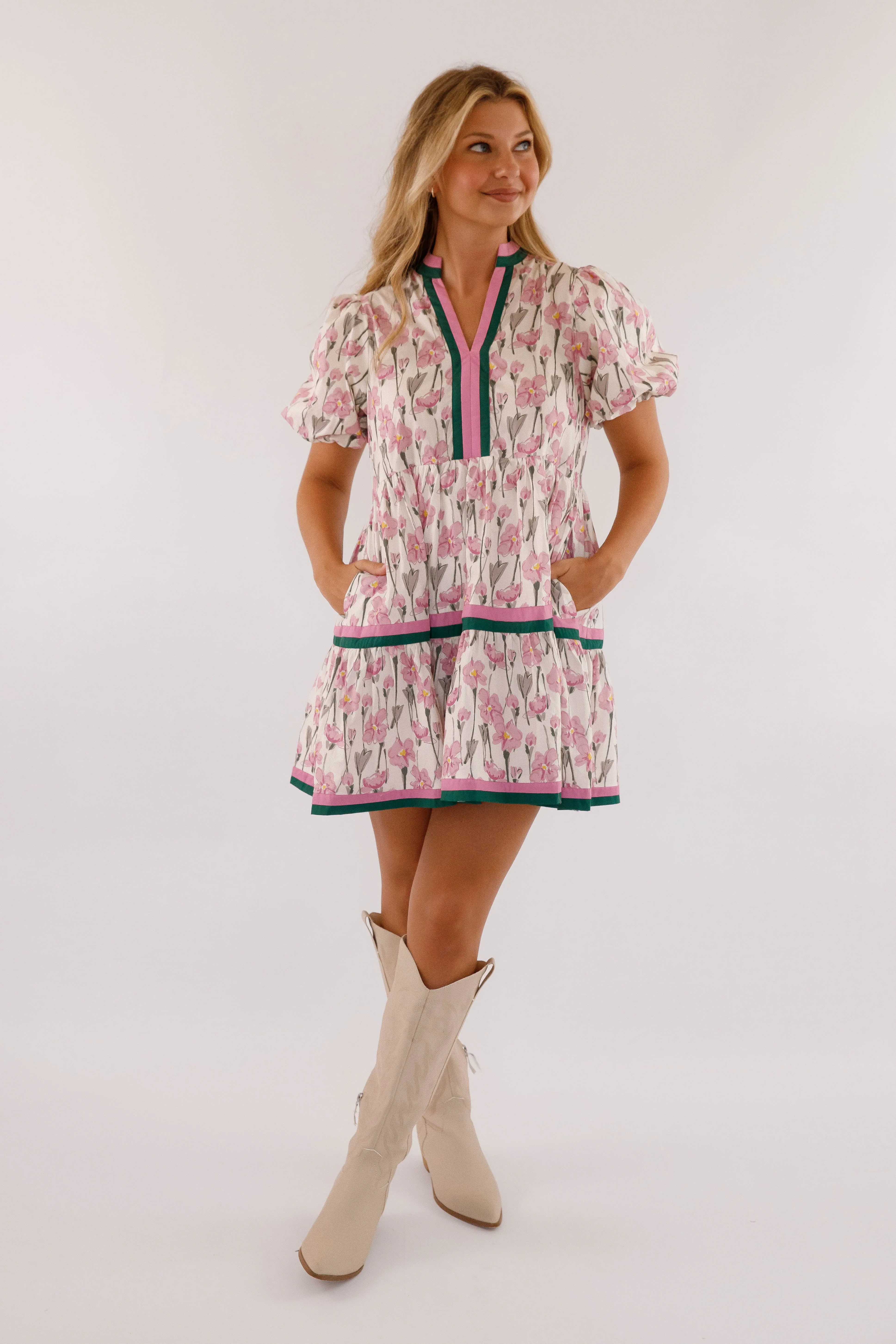 Pink Glow RESTOCK: Gentle On My Mind Dress-Purple