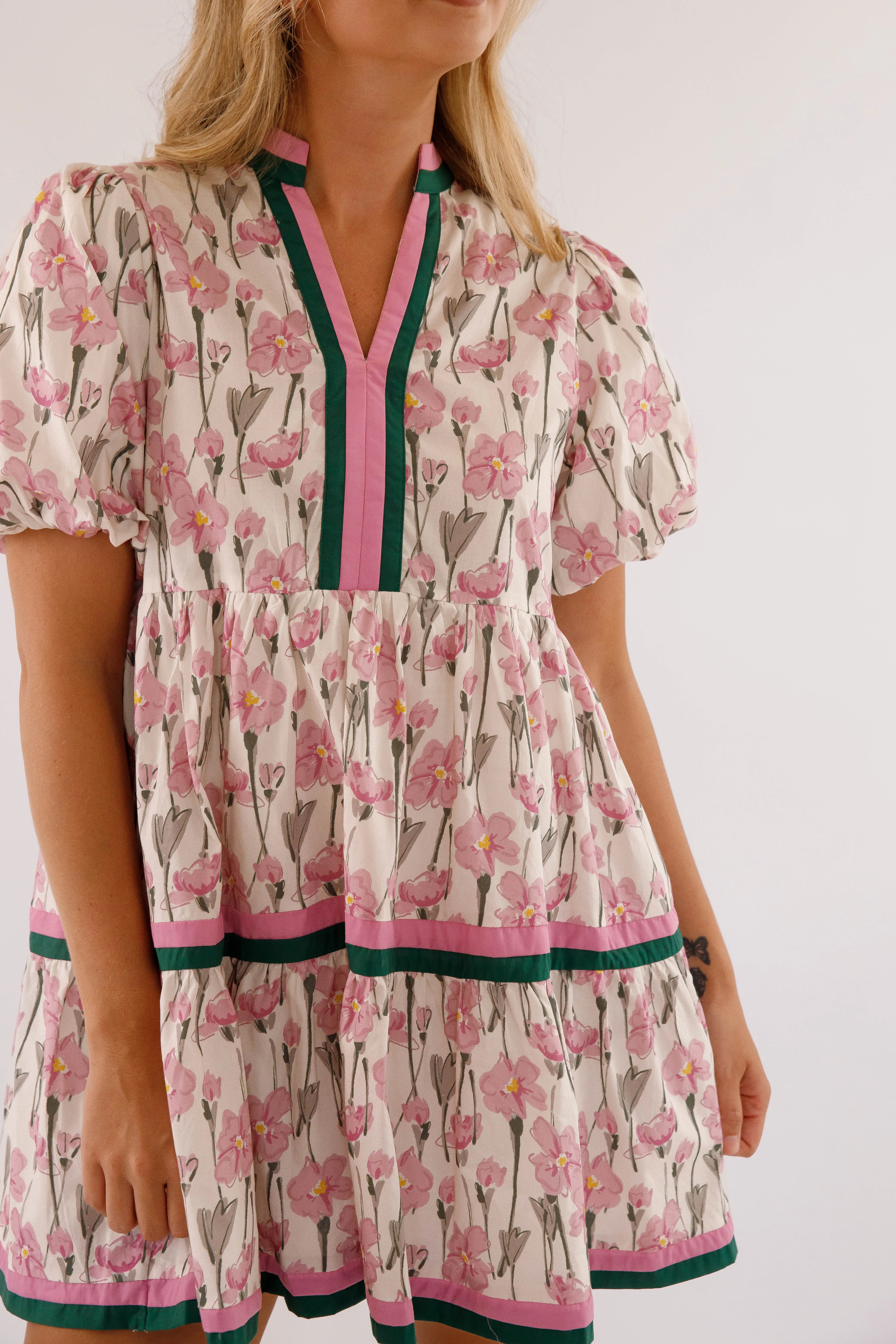 Clear Blush Comfortable Layering RESTOCK: Gentle On My Mind Dress-Purple