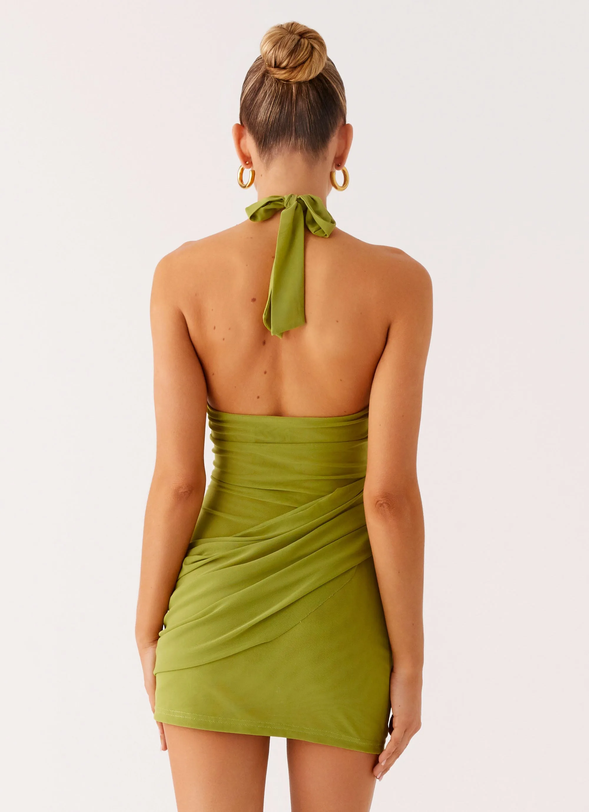 ComfortFitDesign Soft Shine Henrietta Mini Dress - Citrus
