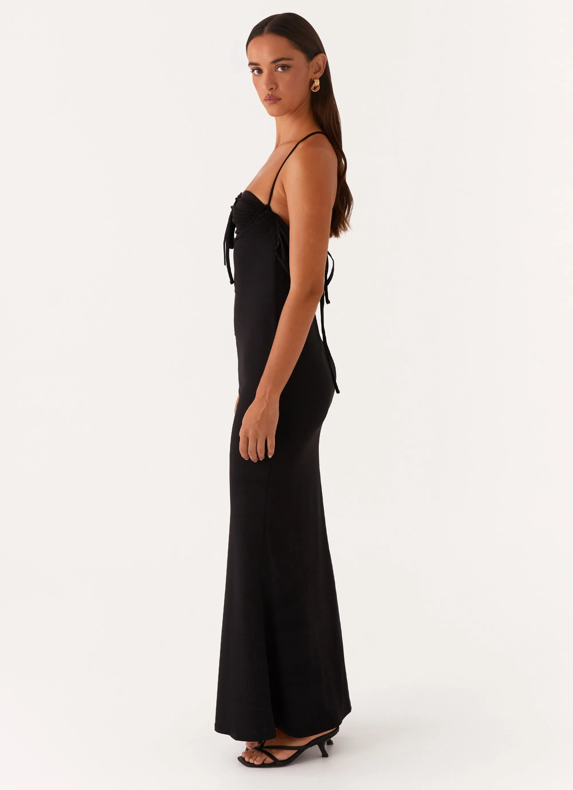 Everyday Ready Refined touch Bombshell Maxi Dress - Black