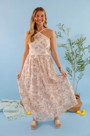 Elastic-Waist Comfy Layers Before I Go Maxi Dress