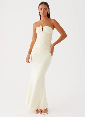 Rudy Maxi Dress - Yellow TaglessDesign Bold Look