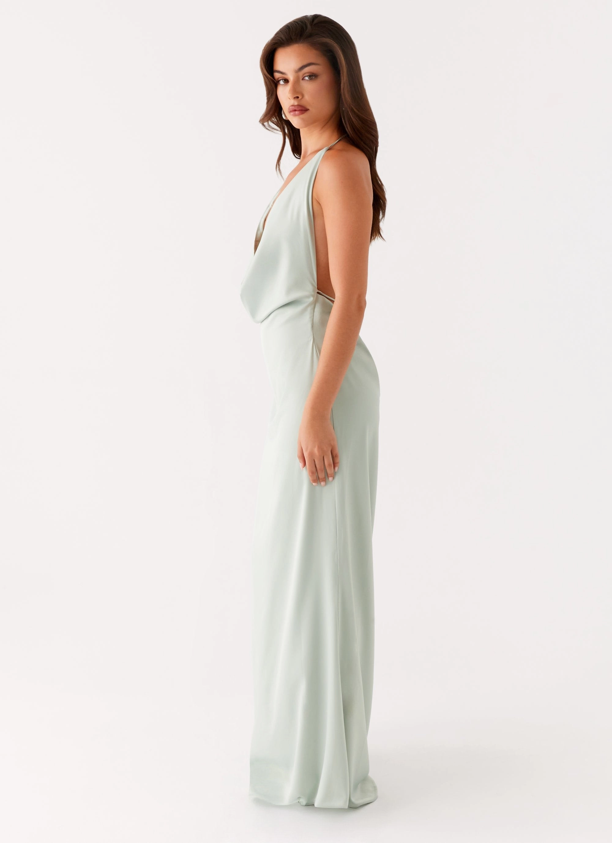 Best-Seller Vintage Style Noemi Maxi Dress - Sage