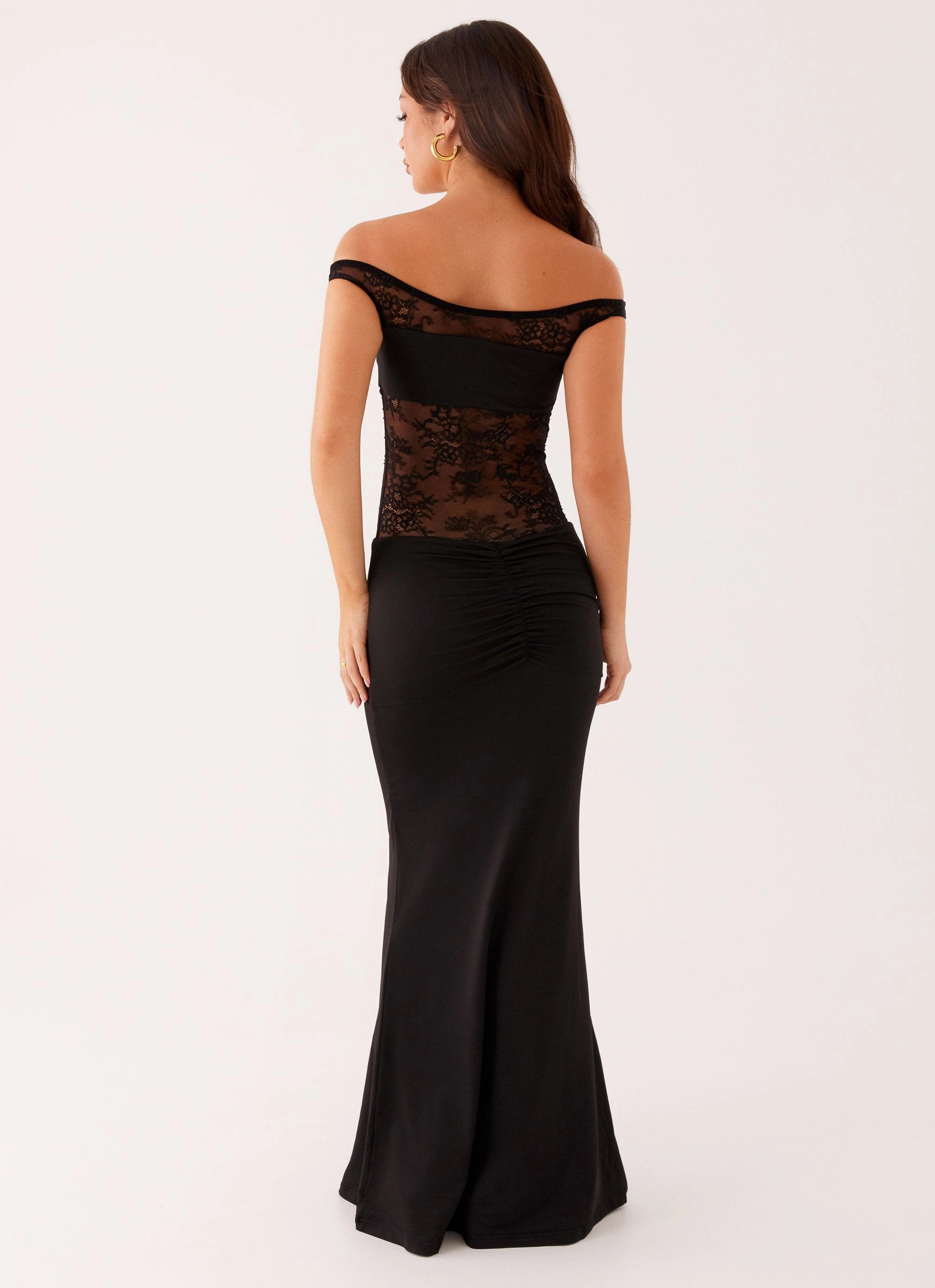 spring fashion Virgo Maxi Dress - Black