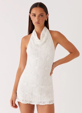 Camden Mini Dress - White Summer Ready Modern Fit