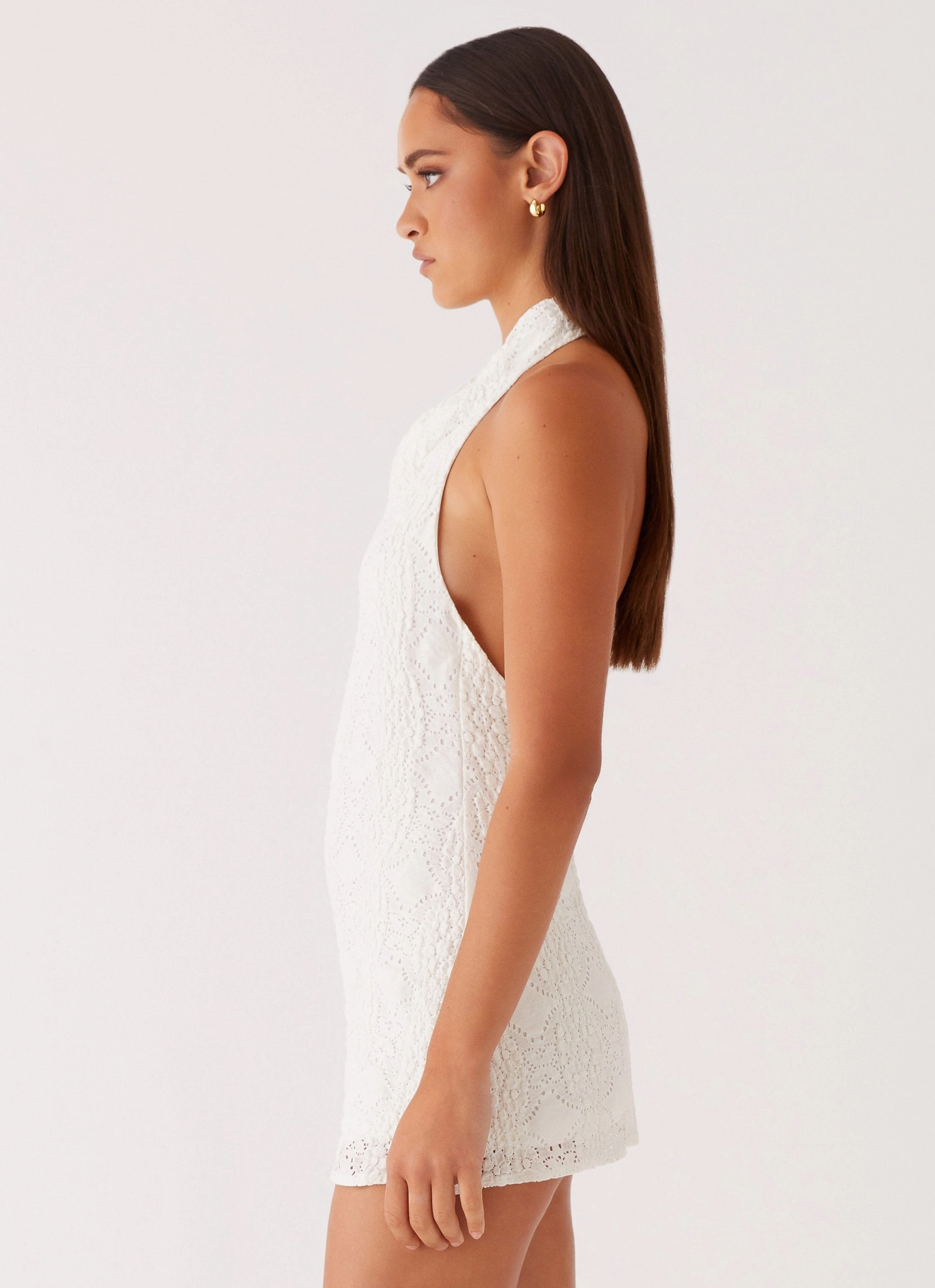 Camden Mini Dress - White Comfortable and Chic