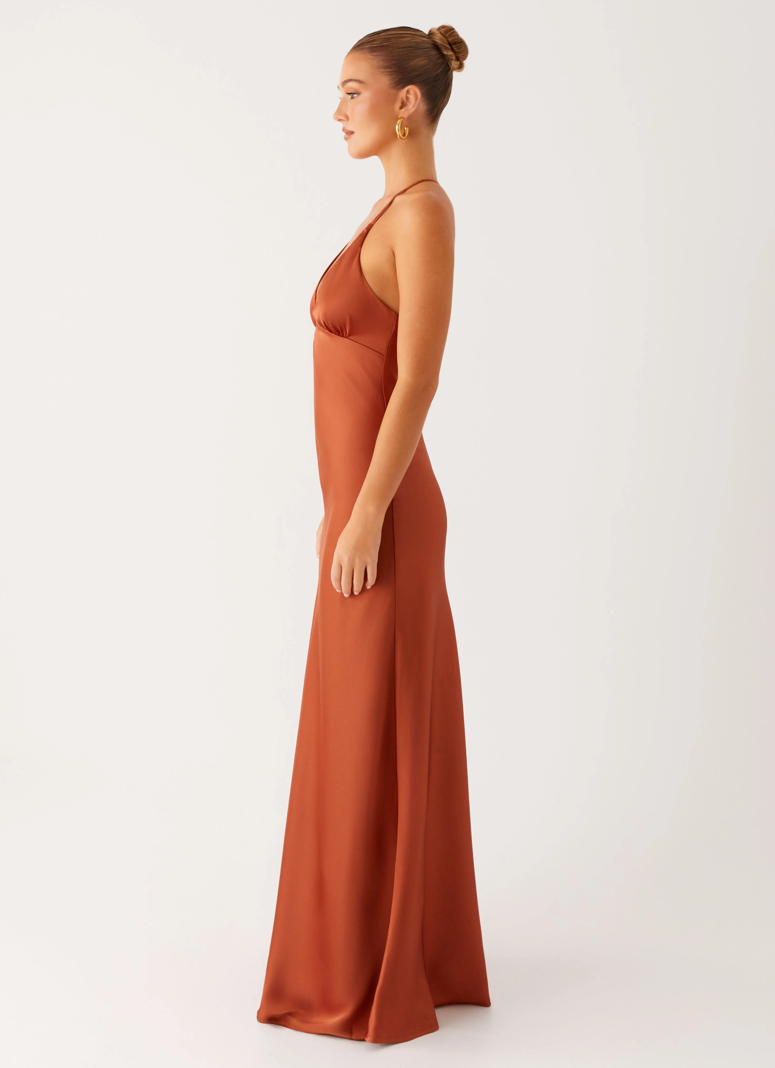 Sundowner Maxi Dress - Rust Spring-Season