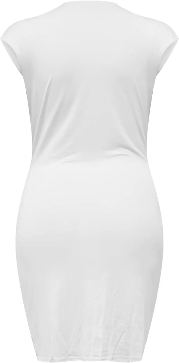 Sundresses for Women 2025 Cute Bodycon Mini Dresses Wrap Backless Cutout Sundress Cocktail Party Club Tank Dress