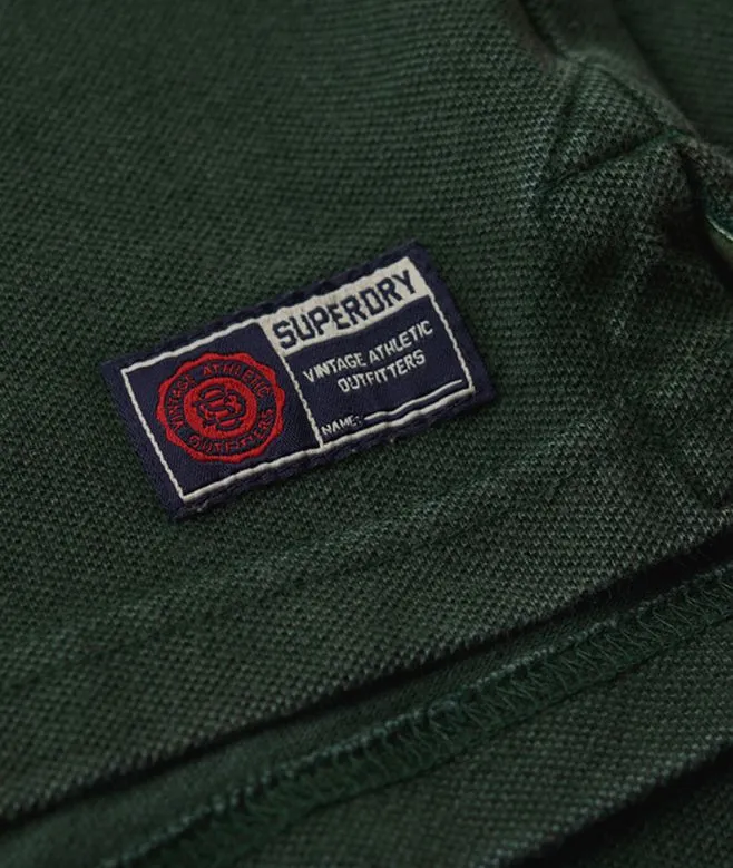 Superdry Vintage Athletic Polo - Enamel Green