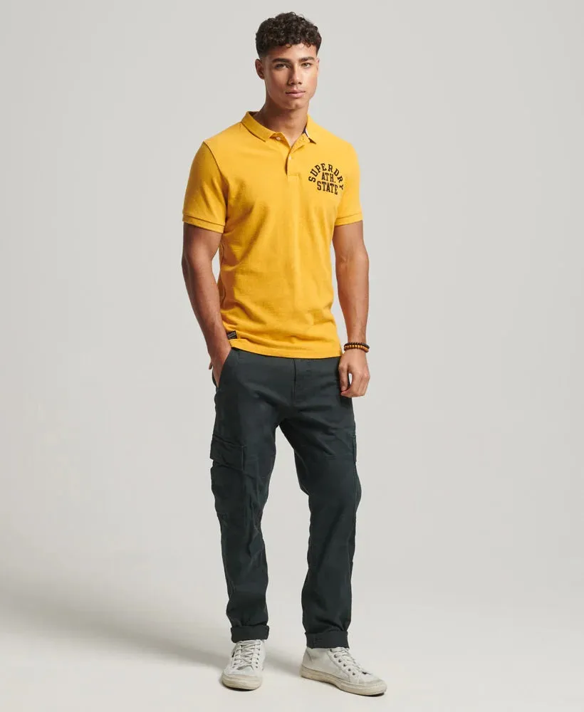 Superdry Vintage Superstate Polo Shirt - Turmeric Marl