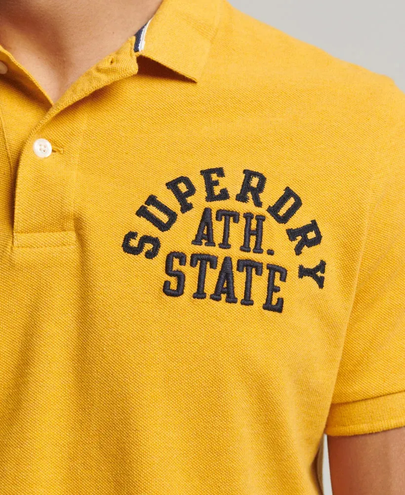 Superdry Vintage Superstate Polo Shirt - Turmeric Marl