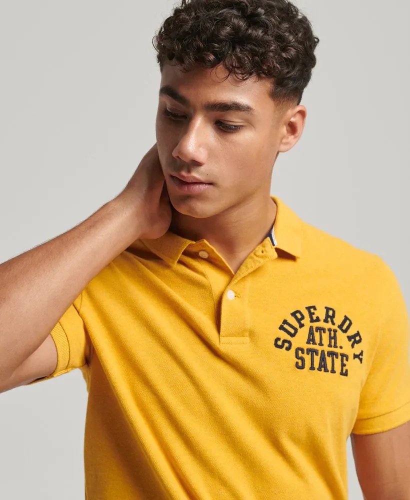 Superdry Vintage Superstate Polo Shirt - Turmeric Marl