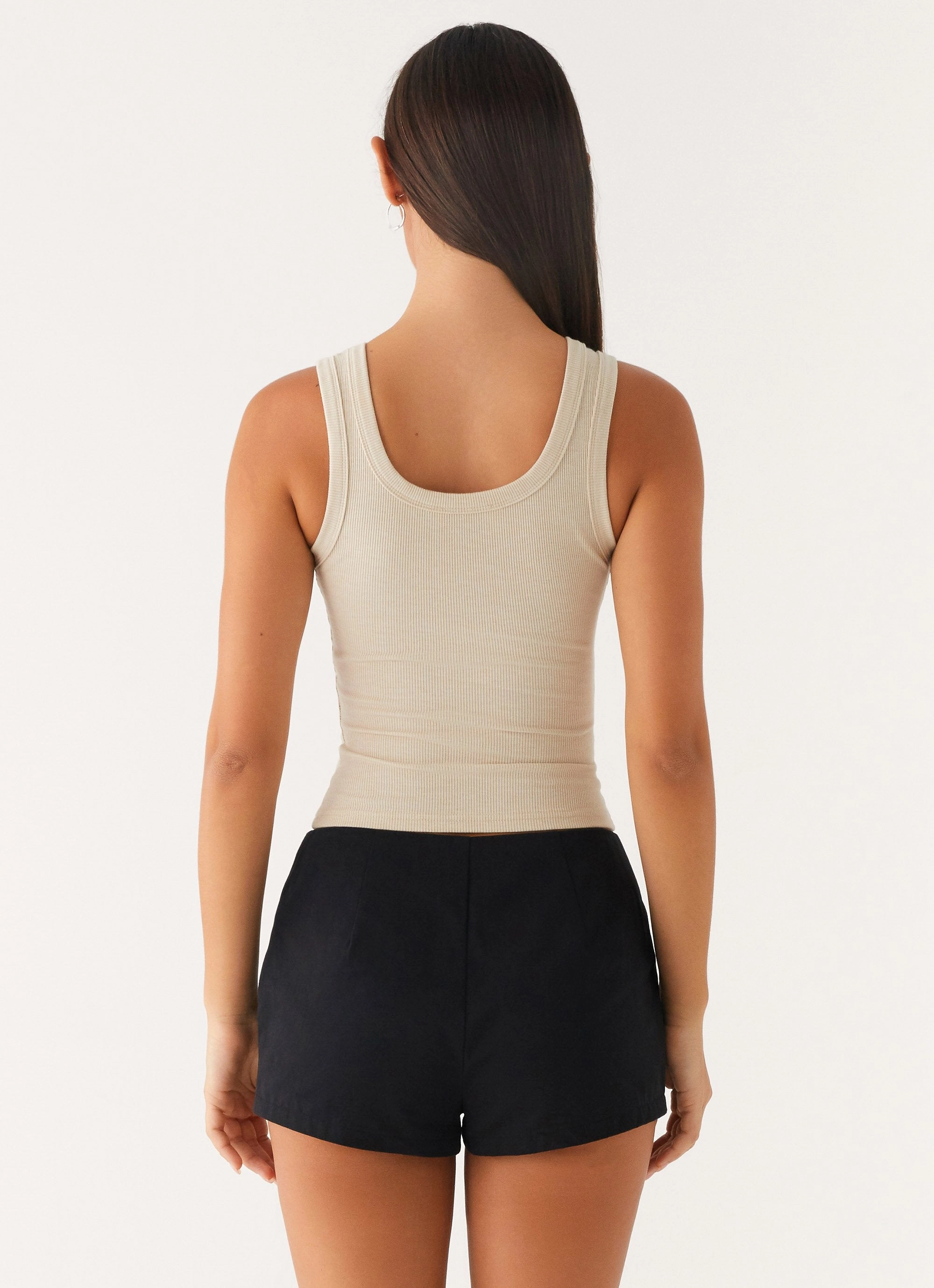Signature Tank Top - Oatmeal HeatPressedLogos