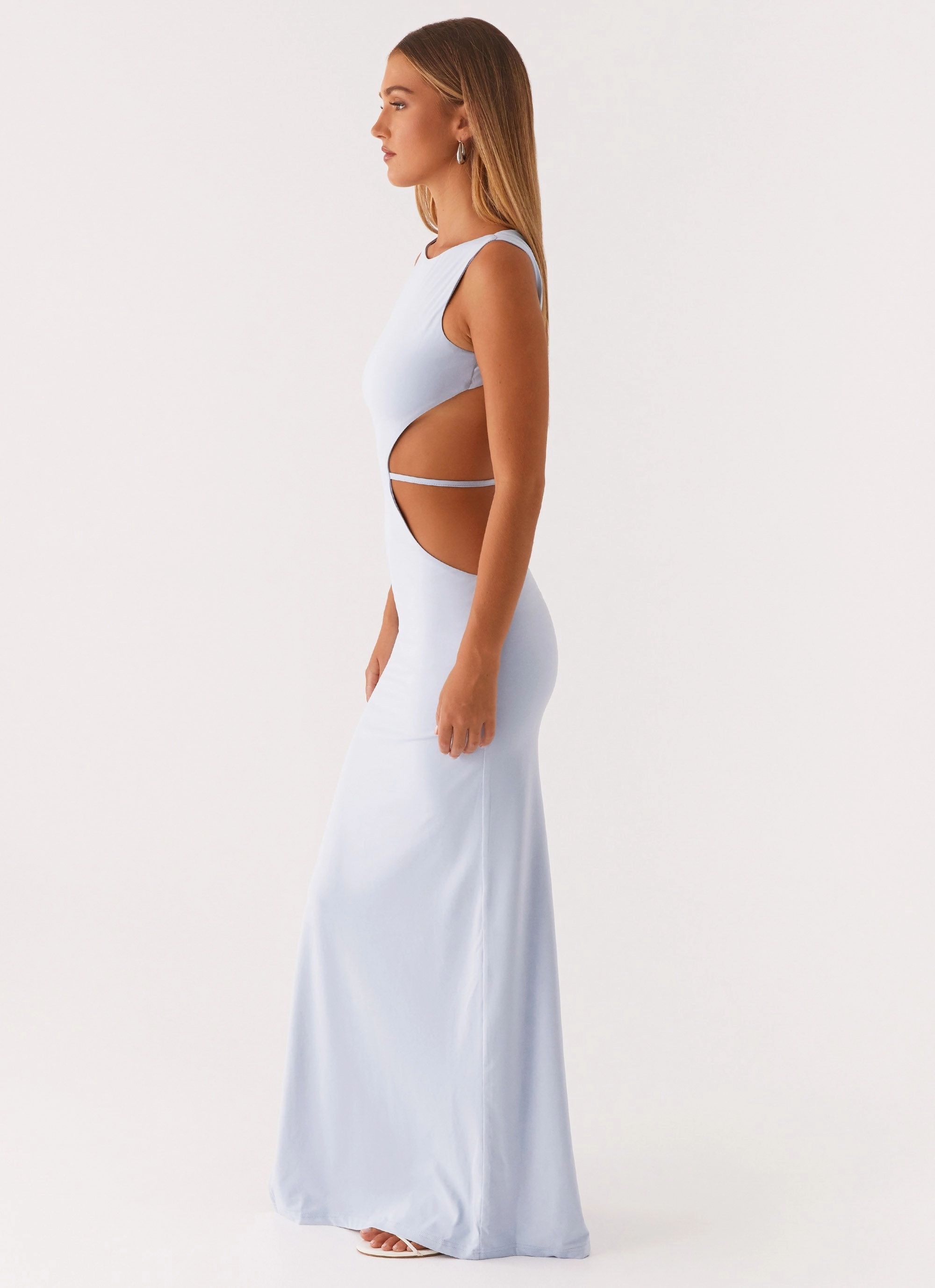 Office Shape Sutton Maxi Dress - Blue