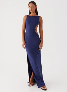Layer Light Sutton Maxi Dress - Navy