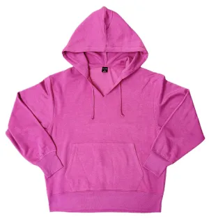 Suzette - Junior Brushed Soft Cloud Hoodie - Barbie Pink